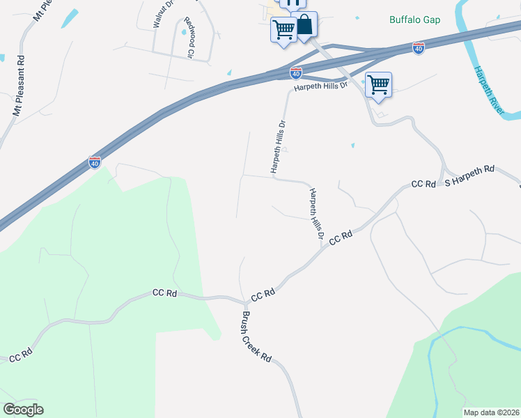 map of restaurants, bars, coffee shops, grocery stores, and more near 278 Harpeth Hills Court in Kingston Springs