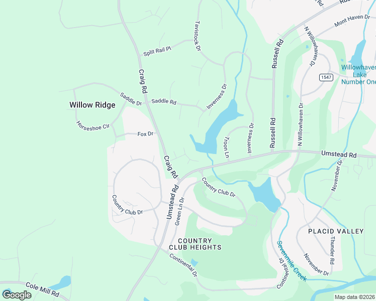 map of restaurants, bars, coffee shops, grocery stores, and more near 304 Kinross Court in Durham