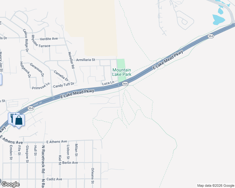 map of restaurants, bars, coffee shops, grocery stores, and more near 996 Soaring Moon Drive in Henderson