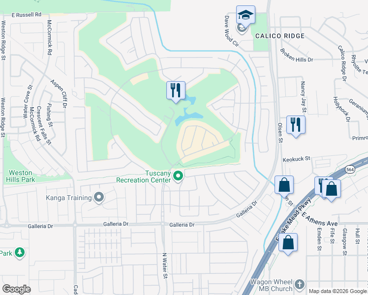 map of restaurants, bars, coffee shops, grocery stores, and more near 940 Rue Grand Paradis Lane in Henderson