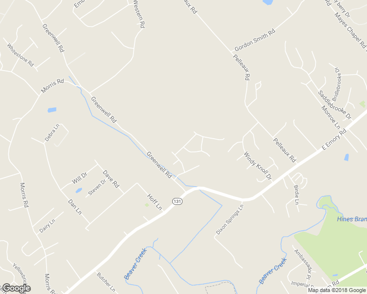 map of restaurants, bars, coffee shops, grocery stores, and more near 2804 Porch Swing Road in Knoxville