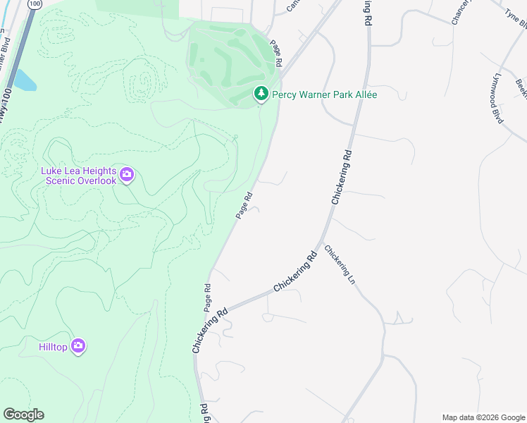 map of restaurants, bars, coffee shops, grocery stores, and more near 1358 Page Road in Nashville