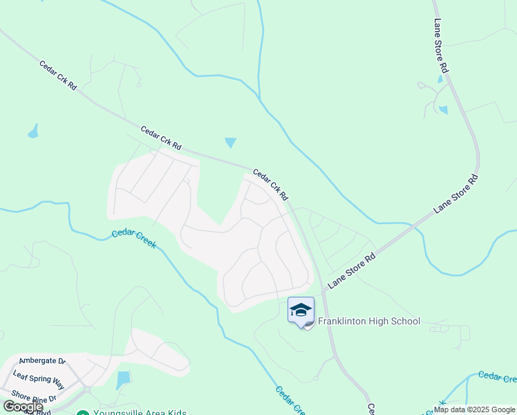 map of restaurants, bars, coffee shops, grocery stores, and more near 35 Fontaine Drive in Franklinton