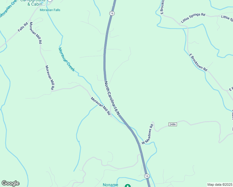 map of restaurants, bars, coffee shops, grocery stores, and more near 4691 North Carolina 16 in Moravian Falls