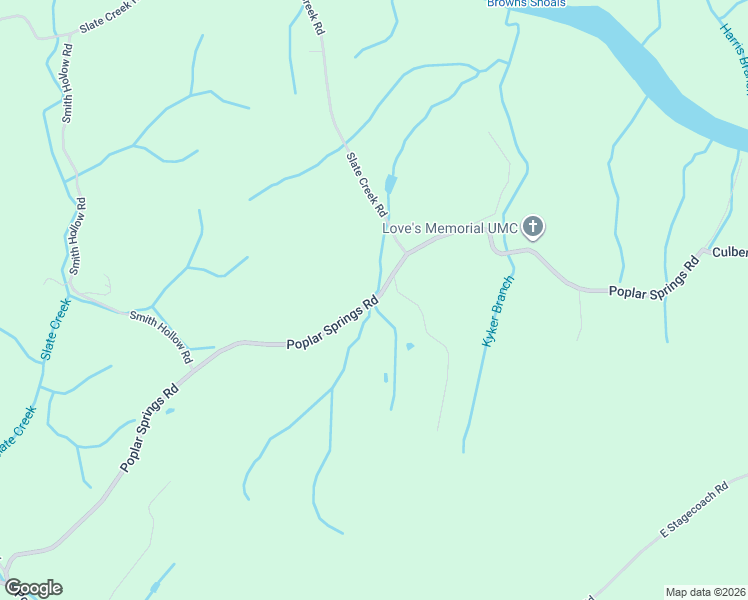 map of restaurants, bars, coffee shops, grocery stores, and more near 3000 Poplar Springs Road in Greeneville