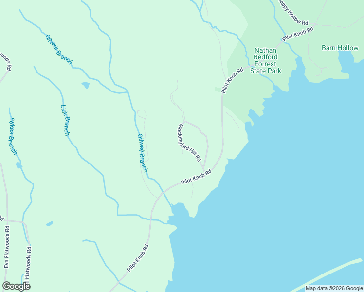 map of restaurants, bars, coffee shops, grocery stores, and more near 181 Mockingbird Hill Road in Eva