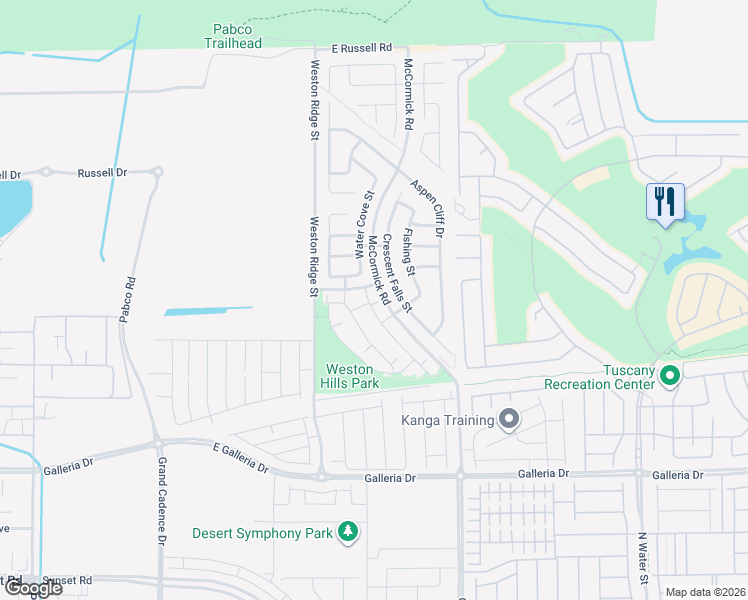 map of restaurants, bars, coffee shops, grocery stores, and more near 982 Sable Chase Place in Henderson