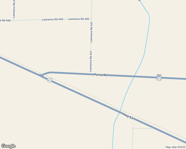 map of restaurants, bars, coffee shops, grocery stores, and more near 98-174 Portia Road in Walnut Ridge