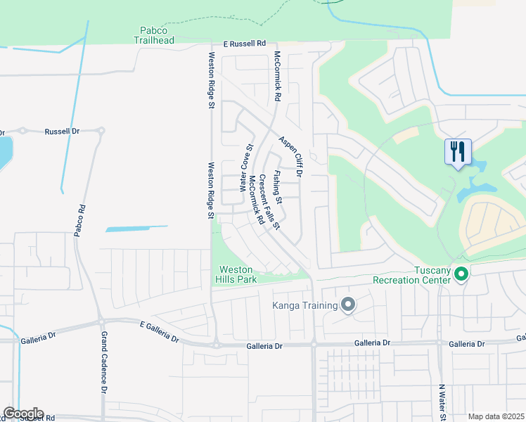 map of restaurants, bars, coffee shops, grocery stores, and more near 993 Crescent Falls Street in Henderson