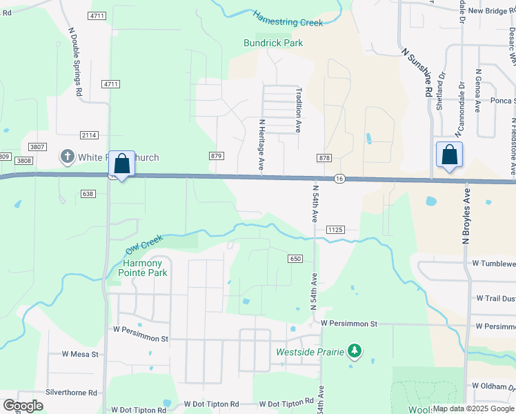 map of restaurants, bars, coffee shops, grocery stores, and more near 5642 West Michael Cole Drive in Fayetteville