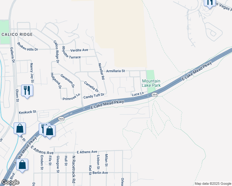 map of restaurants, bars, coffee shops, grocery stores, and more near 961 Cutter Street in Henderson