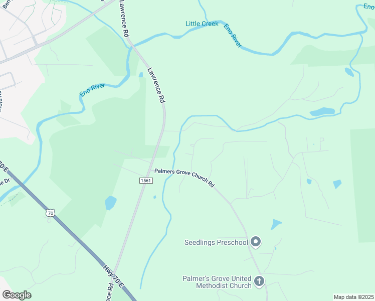 map of restaurants, bars, coffee shops, grocery stores, and more near 733 Mary Cook Road in Hillsborough