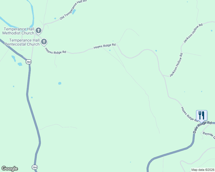 map of restaurants, bars, coffee shops, grocery stores, and more near 310 Hayes Ridge Road in Lancaster