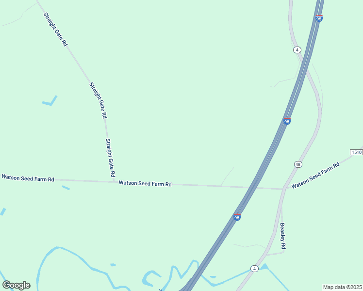map of restaurants, bars, coffee shops, grocery stores, and more near Watson Seed Farm Road in Nash County