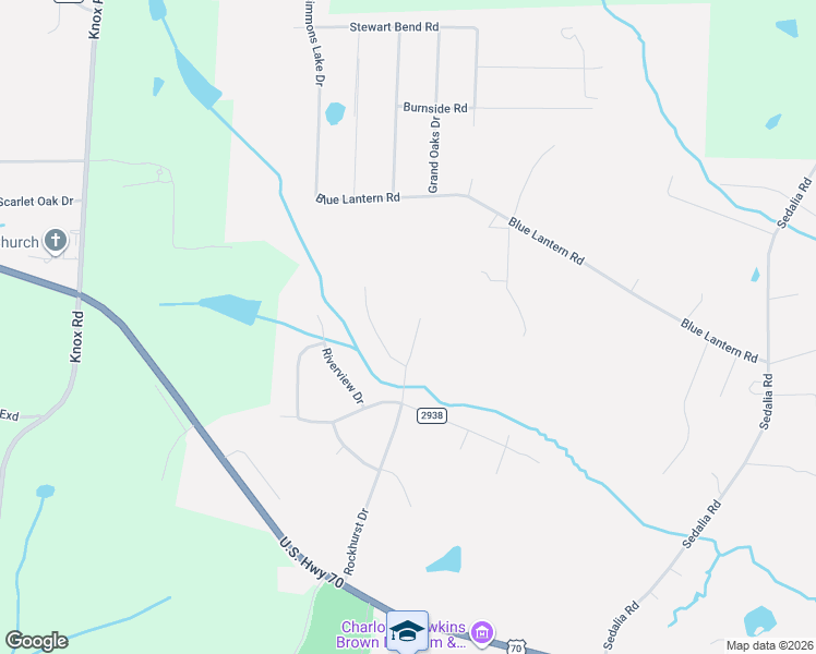 map of restaurants, bars, coffee shops, grocery stores, and more near 606 Rock Hurst Drive in Gibsonville