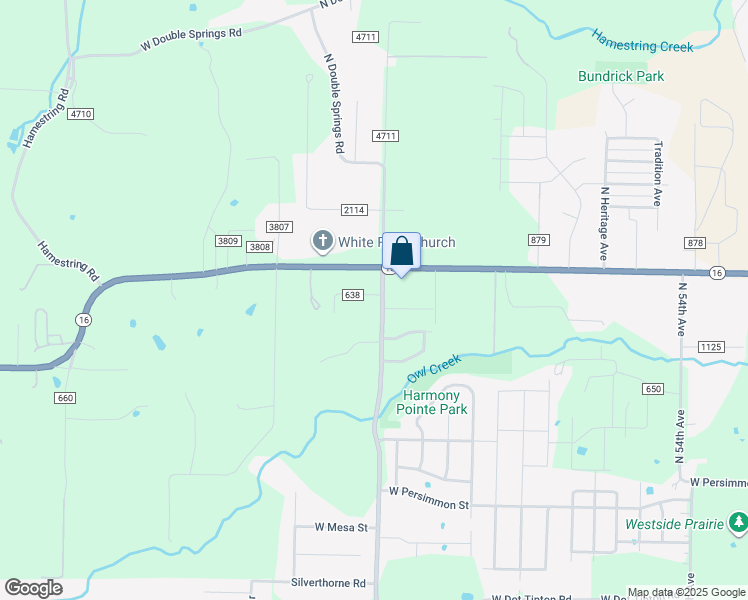 map of restaurants, bars, coffee shops, grocery stores, and more near 951 North Double Springs Road in Fayetteville