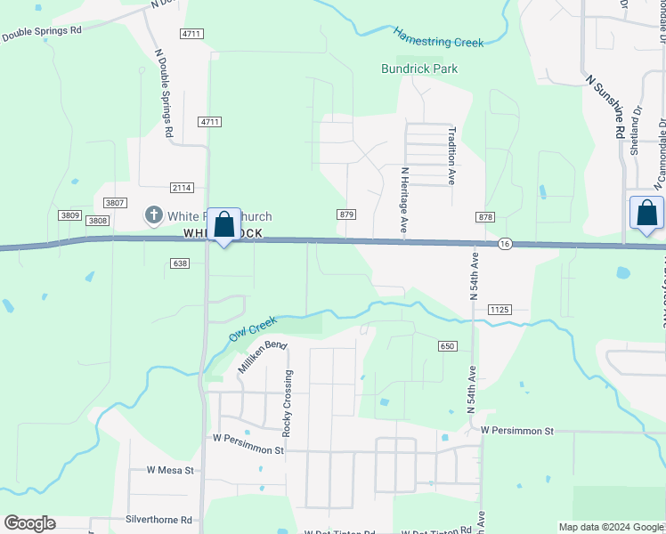map of restaurants, bars, coffee shops, grocery stores, and more near 5870 West Michael Cole Drive in Fayetteville