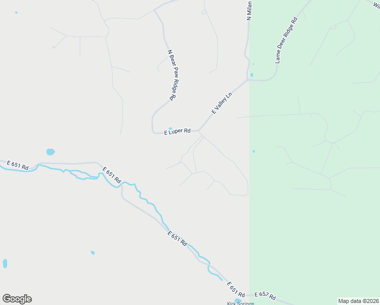 map of restaurants, bars, coffee shops, grocery stores, and more near East Valley Lane in Tahlequah