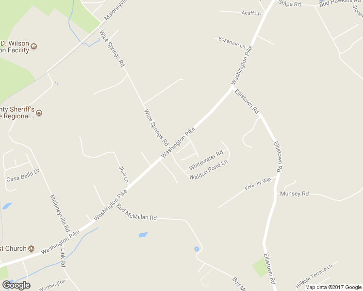 map of restaurants, bars, coffee shops, grocery stores, and more near 7036 Wakan Lane in Corryton