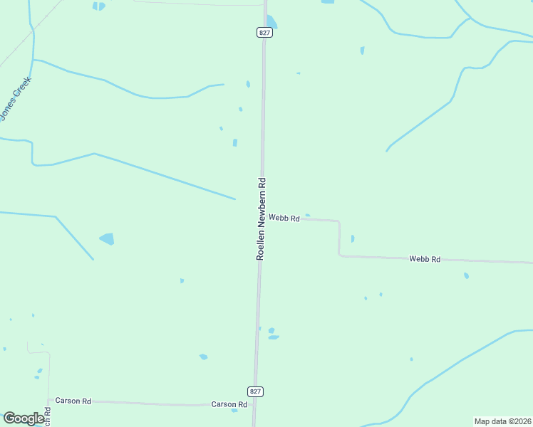 map of restaurants, bars, coffee shops, grocery stores, and more near 3794 Webb Road in Newbern