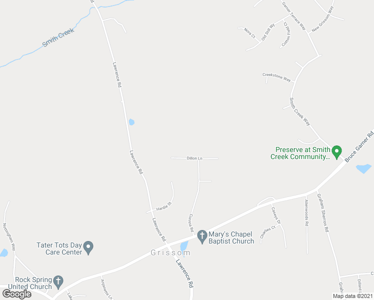 map of restaurants, bars, coffee shops, grocery stores, and more near 3703 Dillon Ln in Wake Forest