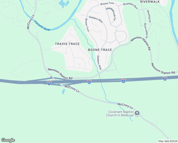 map of restaurants, bars, coffee shops, grocery stores, and more near 1605 Alayna Drive in Nashville