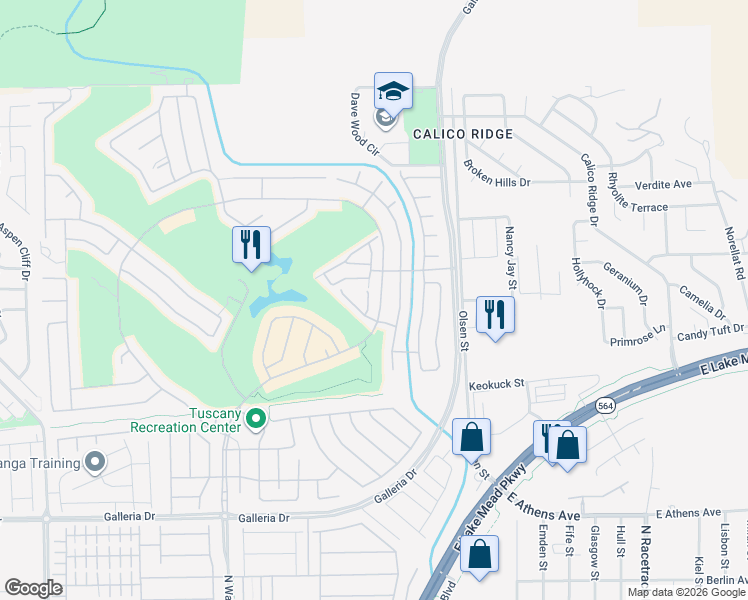 map of restaurants, bars, coffee shops, grocery stores, and more near 1000 Cetona Court in Henderson