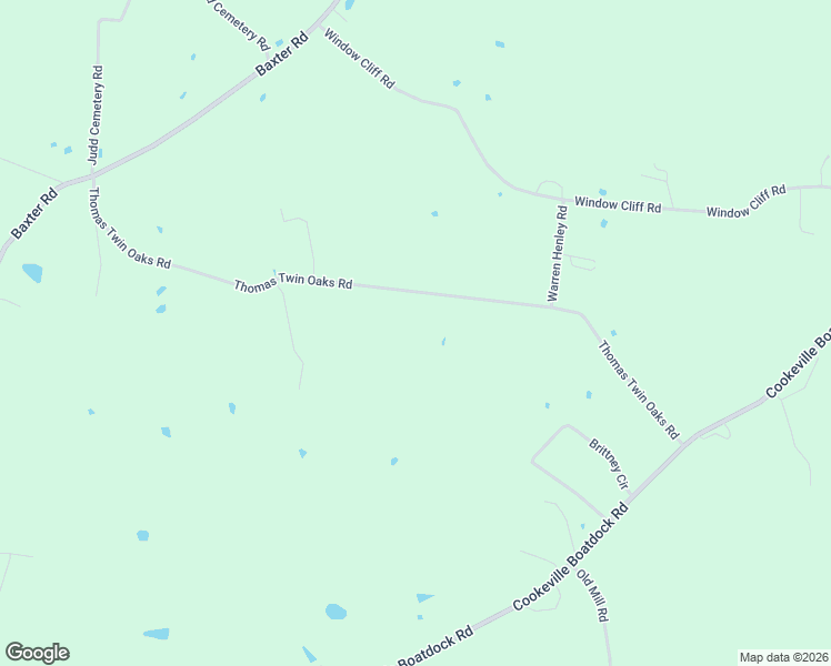 map of restaurants, bars, coffee shops, grocery stores, and more near 6528 Thomas Twin Oaks Road in Baxter