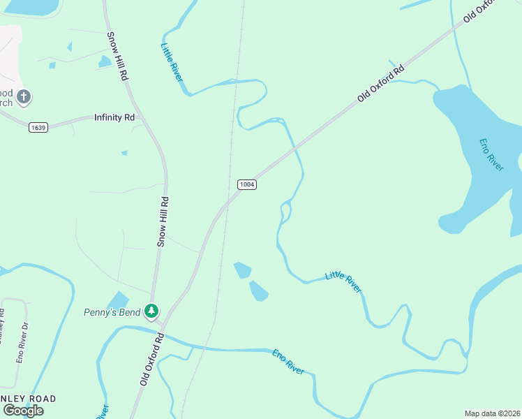 map of restaurants, bars, coffee shops, grocery stores, and more near 3065-3241 Old Oxford Road in Durham
