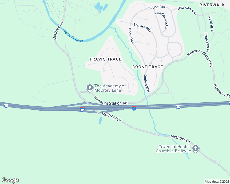 map of restaurants, bars, coffee shops, grocery stores, and more near 1705 Alayna Court in Nashville
