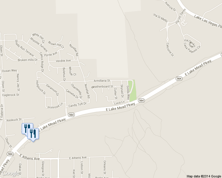 map of restaurants, bars, coffee shops, grocery stores, and more near 1026 Majesty Court in Henderson