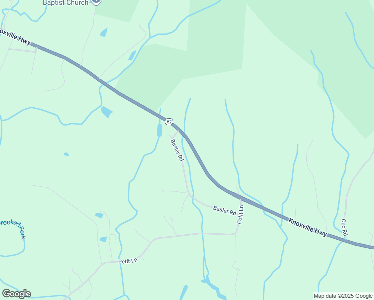 map of restaurants, bars, coffee shops, grocery stores, and more near 3124 Knoxville Highway in Wartburg