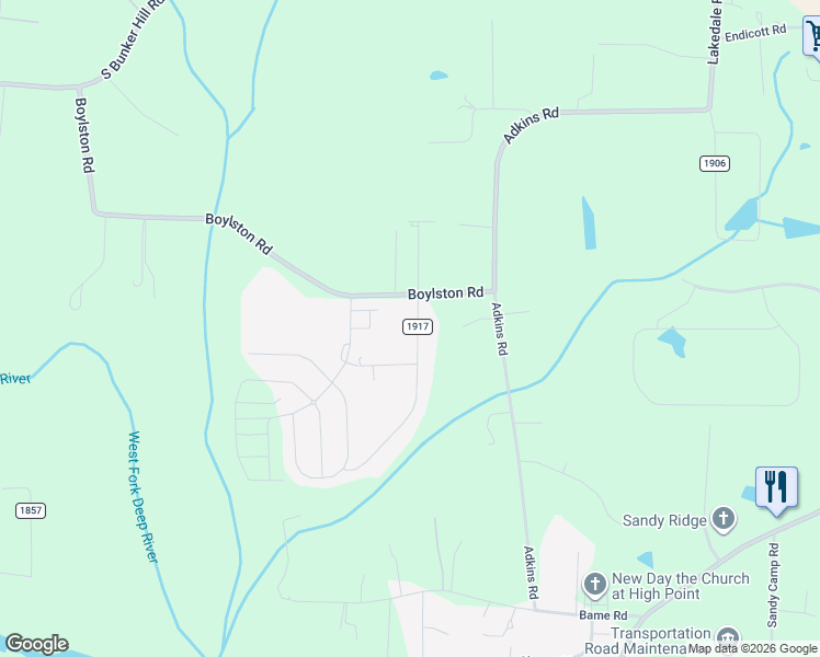 map of restaurants, bars, coffee shops, grocery stores, and more near 804 Quail Meadow Lane in Colfax