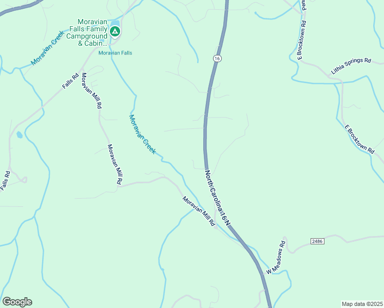 map of restaurants, bars, coffee shops, grocery stores, and more near 4600 North Carolina 16 in Moravian Falls