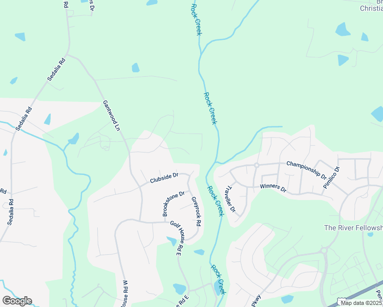 map of restaurants, bars, coffee shops, grocery stores, and more near 601 Greyrock Road in Whitsett