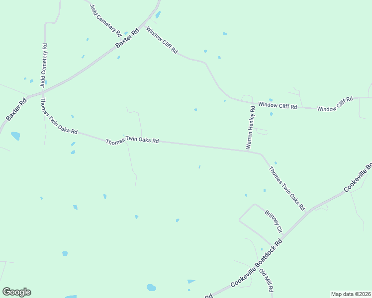 map of restaurants, bars, coffee shops, grocery stores, and more near 6528 Thomas Twin Oaks Road in Baxter