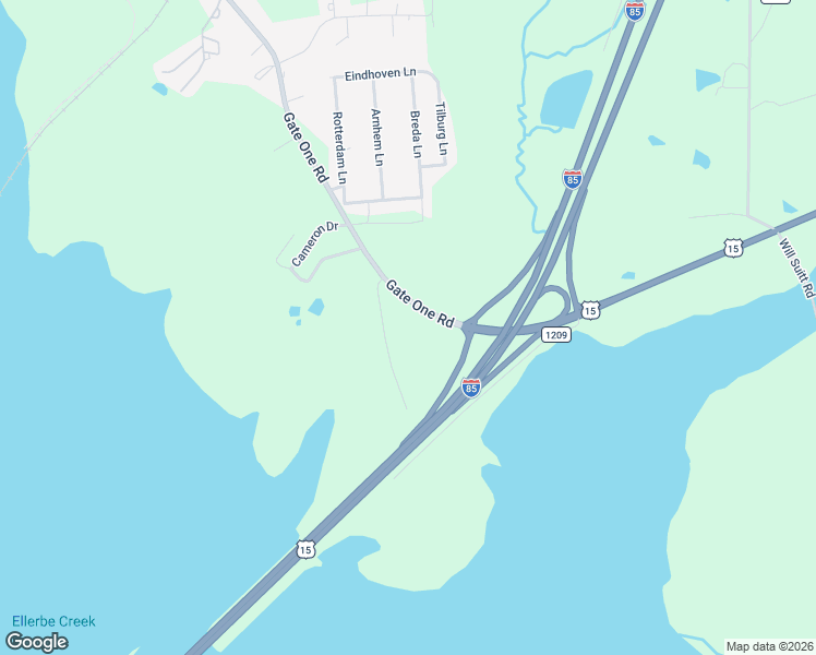 map of restaurants, bars, coffee shops, grocery stores, and more near 1154 Roycroft Road in Creedmoor