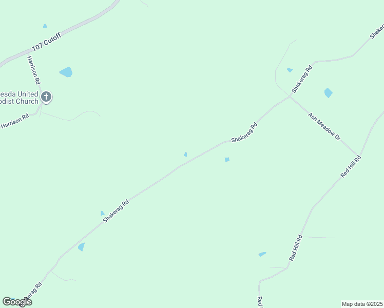 map of restaurants, bars, coffee shops, grocery stores, and more near 1710 Shakerag Road in Greeneville