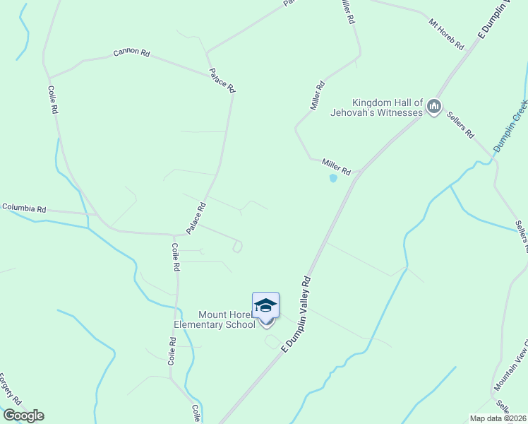 map of restaurants, bars, coffee shops, grocery stores, and more near 892 Palace Road in Jefferson City