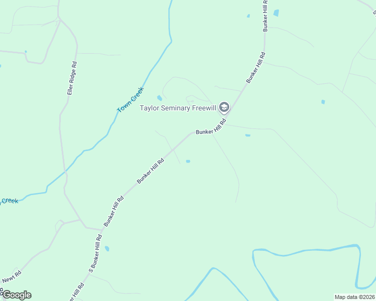 map of restaurants, bars, coffee shops, grocery stores, and more near 6395-6487 Bunker Hill Road in Cookeville