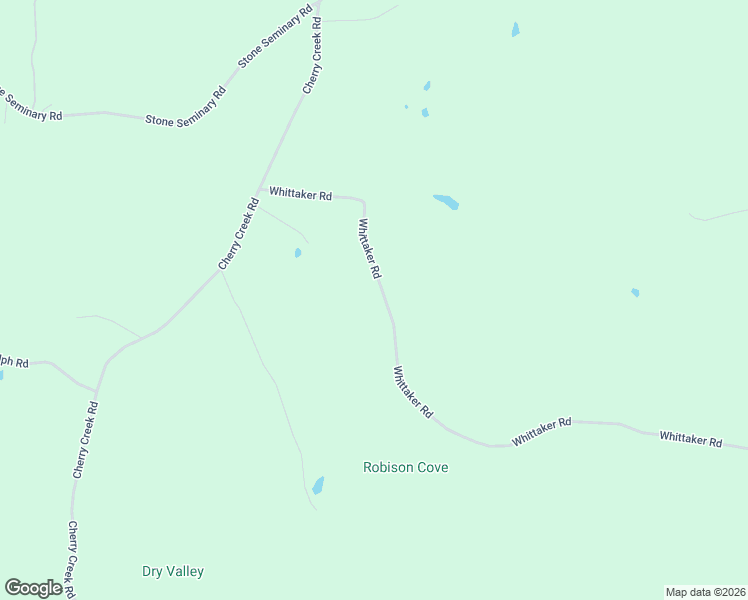 map of restaurants, bars, coffee shops, grocery stores, and more near 3455 Whittaker Road in Cookeville