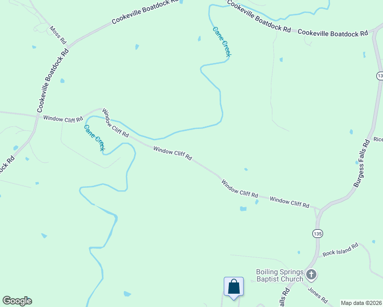 map of restaurants, bars, coffee shops, grocery stores, and more near 4807 Window Cliff Road in Baxter