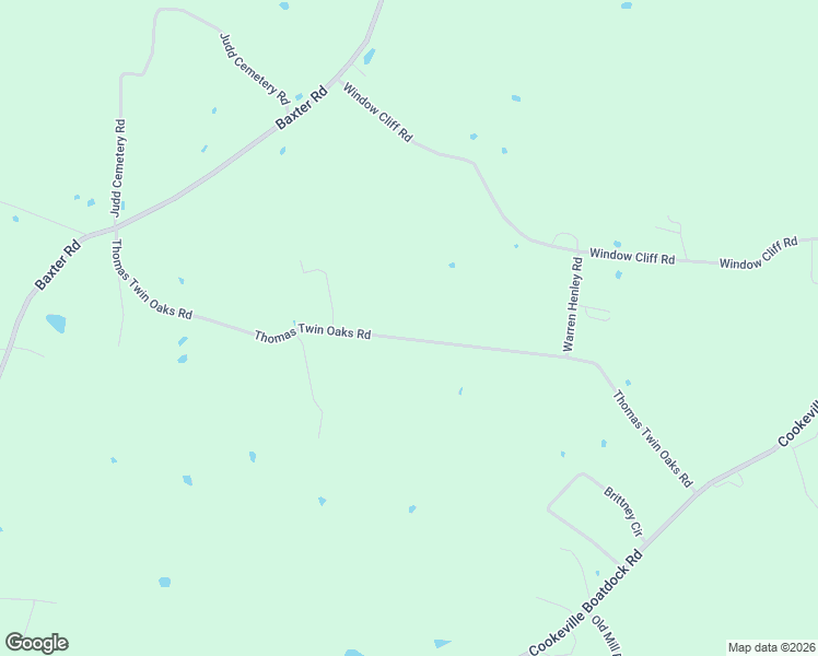 map of restaurants, bars, coffee shops, grocery stores, and more near 6647 Thomas Twin Oaks Road in Baxter