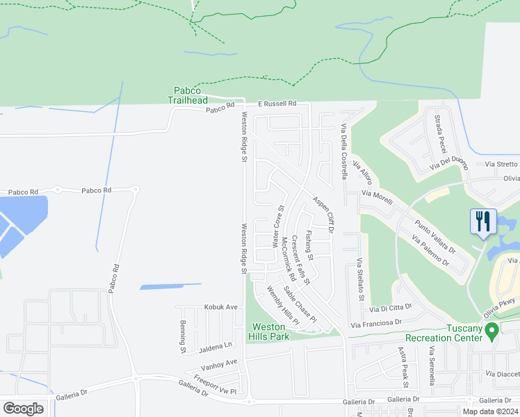 map of restaurants, bars, coffee shops, grocery stores, and more near 113 Cascade Meadow Court in Henderson