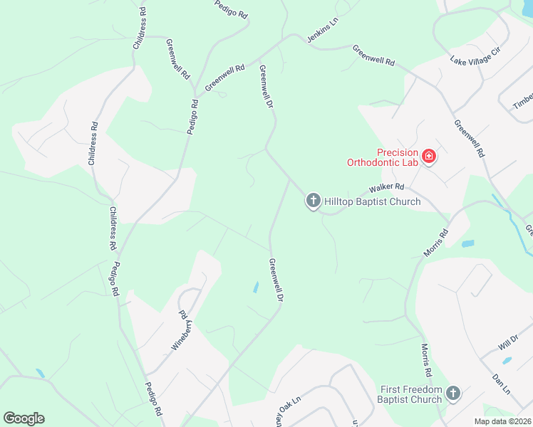 map of restaurants, bars, coffee shops, grocery stores, and more near 1729 Greenwell Drive in Knoxville