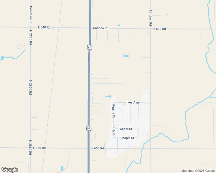 map of restaurants, bars, coffee shops, grocery stores, and more near 124 Oakwood Drive in Hennessey