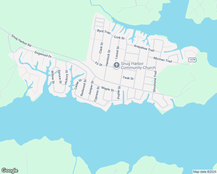 map of restaurants, bars, coffee shops, grocery stores, and more near 1230-1256 Snug Harbor Rd in Hertford