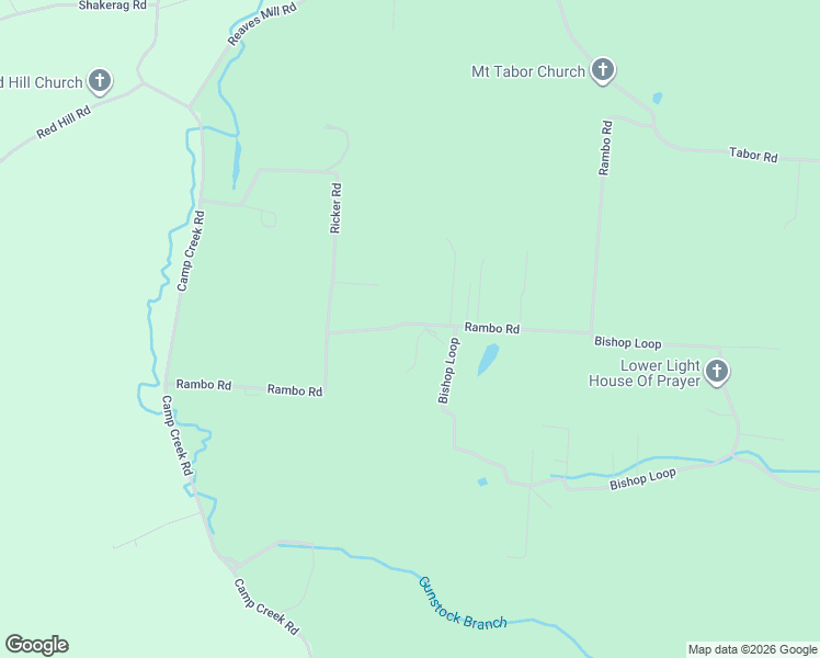 map of restaurants, bars, coffee shops, grocery stores, and more near 184 Rambo Road in Greeneville
