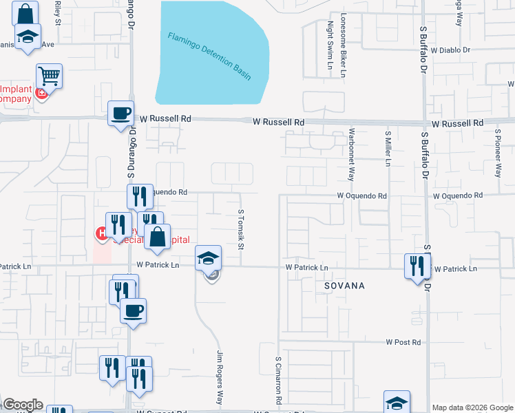 map of restaurants, bars, coffee shops, grocery stores, and more near 8312 Candlefish Court in Las Vegas