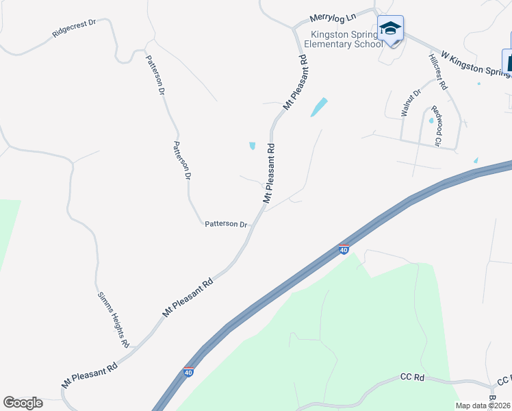 map of restaurants, bars, coffee shops, grocery stores, and more near 618 Mount Pleasant Road in Kingston Springs